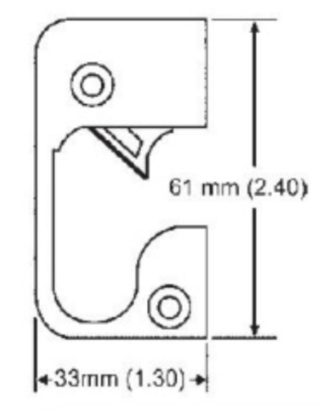 813 -  Hoppe Multipoint 3Pt Convert Auto Release Striker