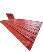 8' DROP X 8' W X 27' L RED COLOR 14 OZ
