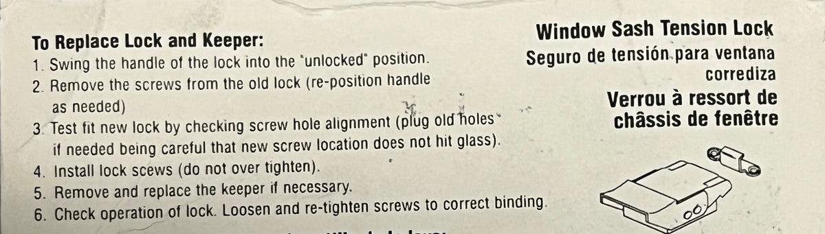 311 Toggle Lock wtih Keeper - Old Style