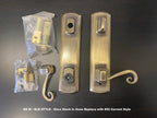 1200 Series Handle Set 6 inch Center to Center Bore (Weather Shield Stamped Handle)