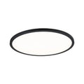 Atria Shine Backlight Round LED Pane 420mm Warm White - Black