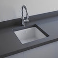 RAK Gourmet Kitchen Sink 6 Square Over / Under Mount Fireclay