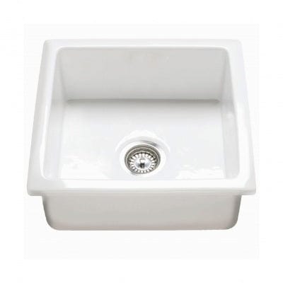 RAK Gourmet Kitchen Sink 6 Square Over / Under Mount Fireclay