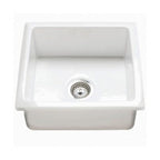 RAK Gourmet Kitchen Sink 6 Square Over / Under Mount Fireclay