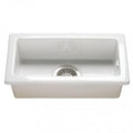 RAK Gourmet Kitchen Sink 7 Rectangular Undermount Half Bowl Fireclay