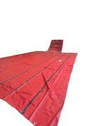 8' DROP X 8' W X 27' L RED COLOR 14 OZ