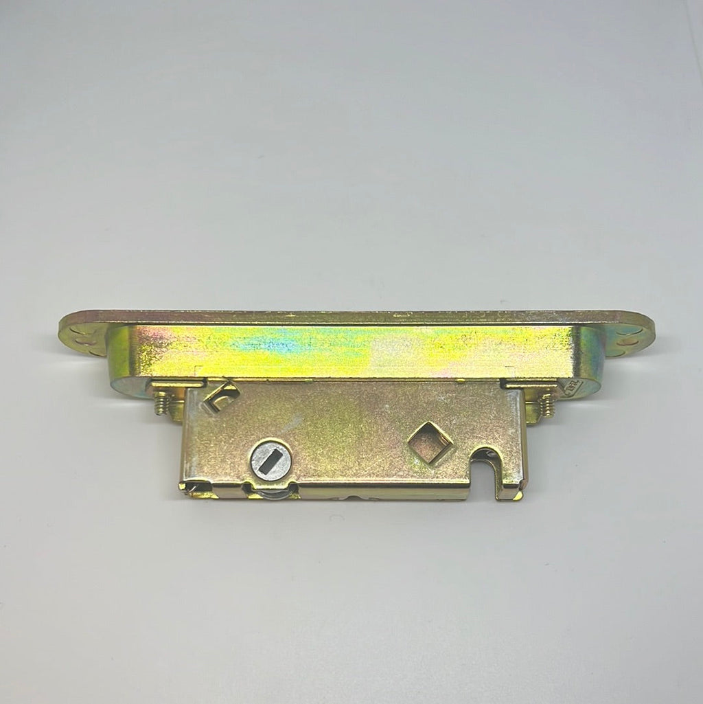 S3026 - Deadlatch Assy. Brass Plated Mortise Lock 45-Degree with Pocket Trim Plate