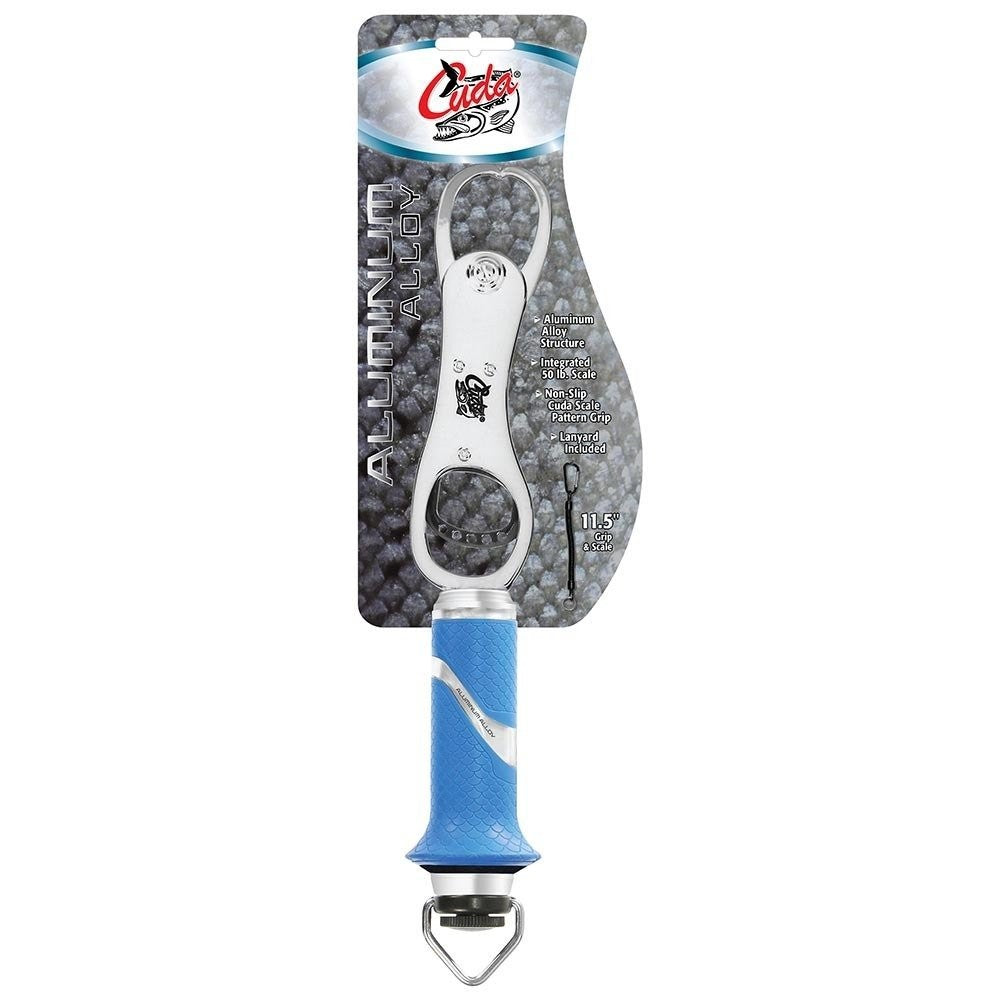 Cuda 11.5" Grip & Fish Scale with Lanyard - #18847