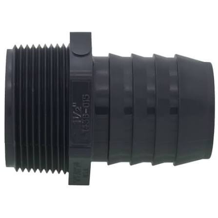Poly Male Adapter 1.5" - B x MPT