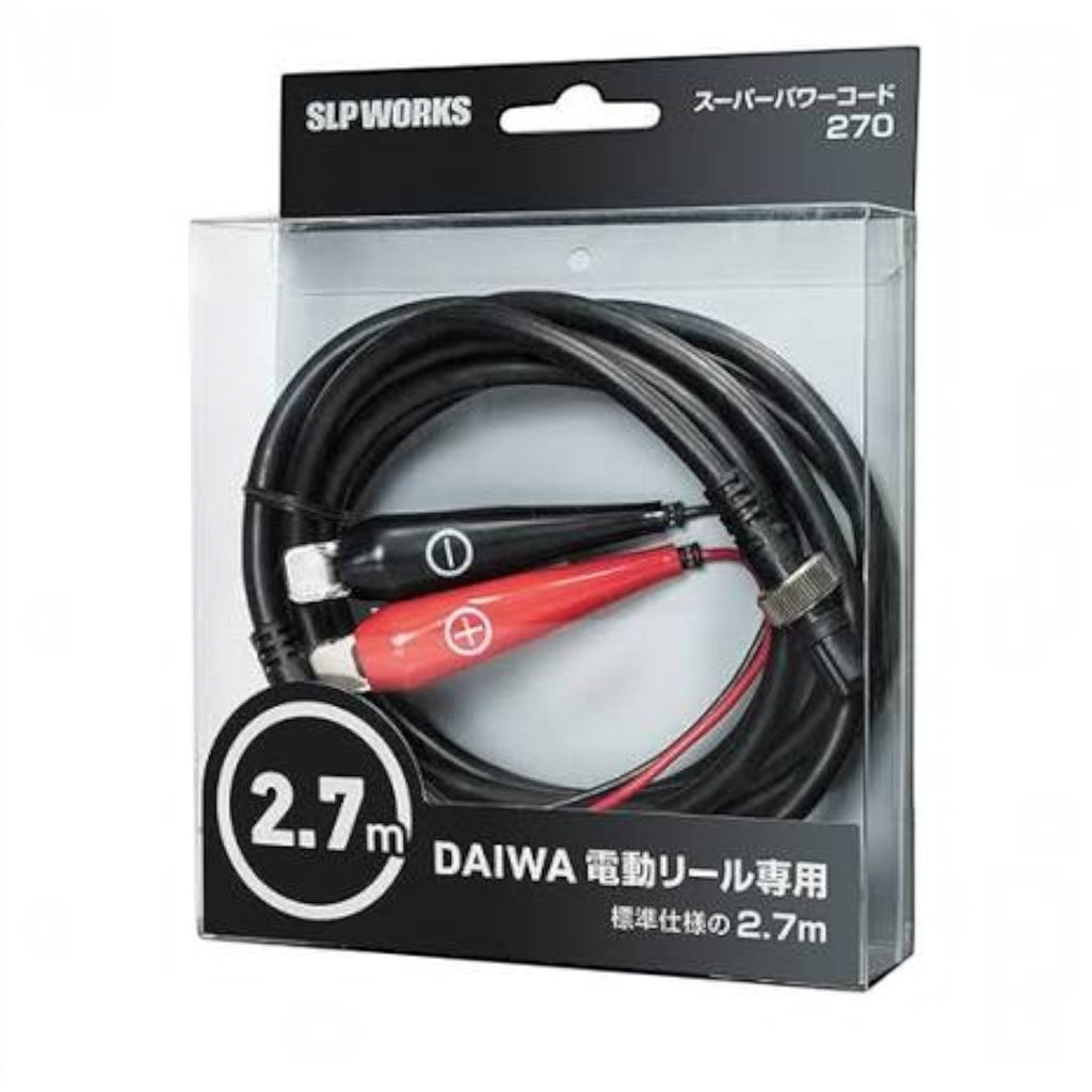 Daiwa Electric Power Cord with Alligator Clips