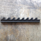 Horizontal 8-Bar Wall Rack