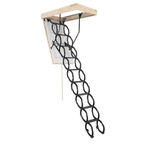 Scissor Insulated Attic Ladder - 31.5in x 23.5in (Long)