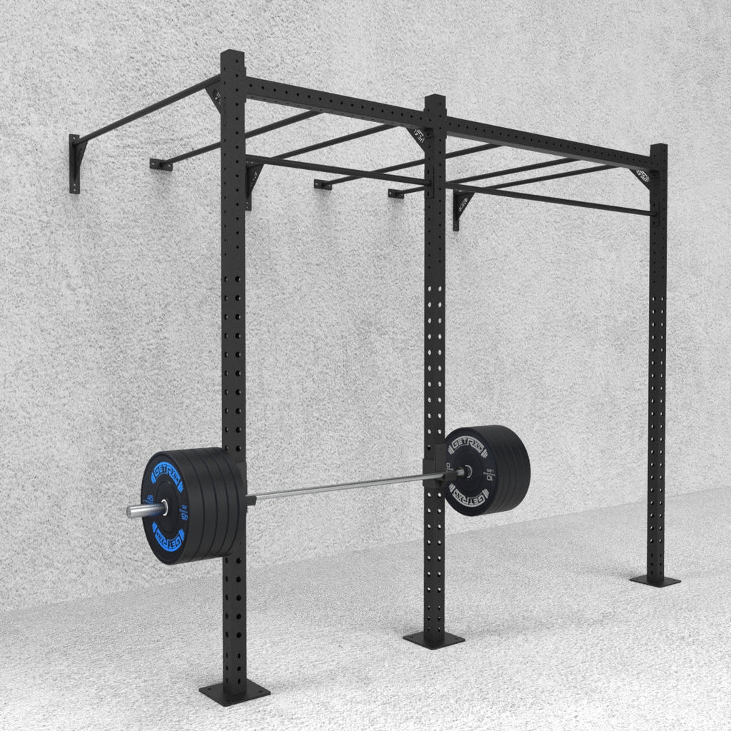 10' Wall-Mount Builder® Rig: Intermediate 1 w/ 2' Monkey Bar Spacing