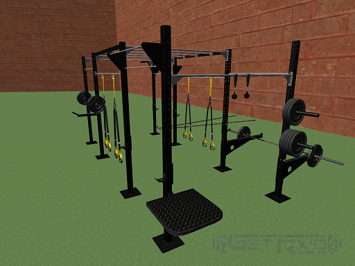 14' x 6' Functional Trainer Station