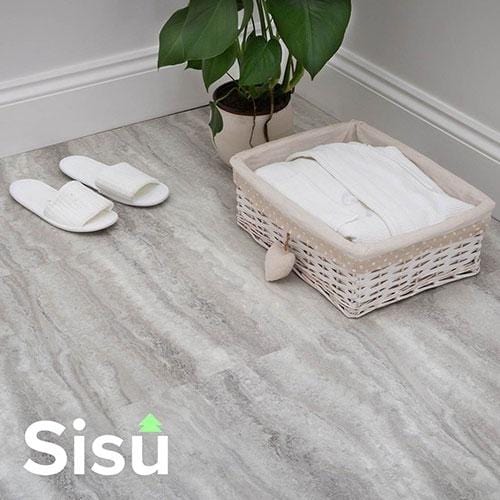 SISU Dryback Vinyl Flooring Tiles - 457mm x 457mm (20 Pack) - Italian Marble