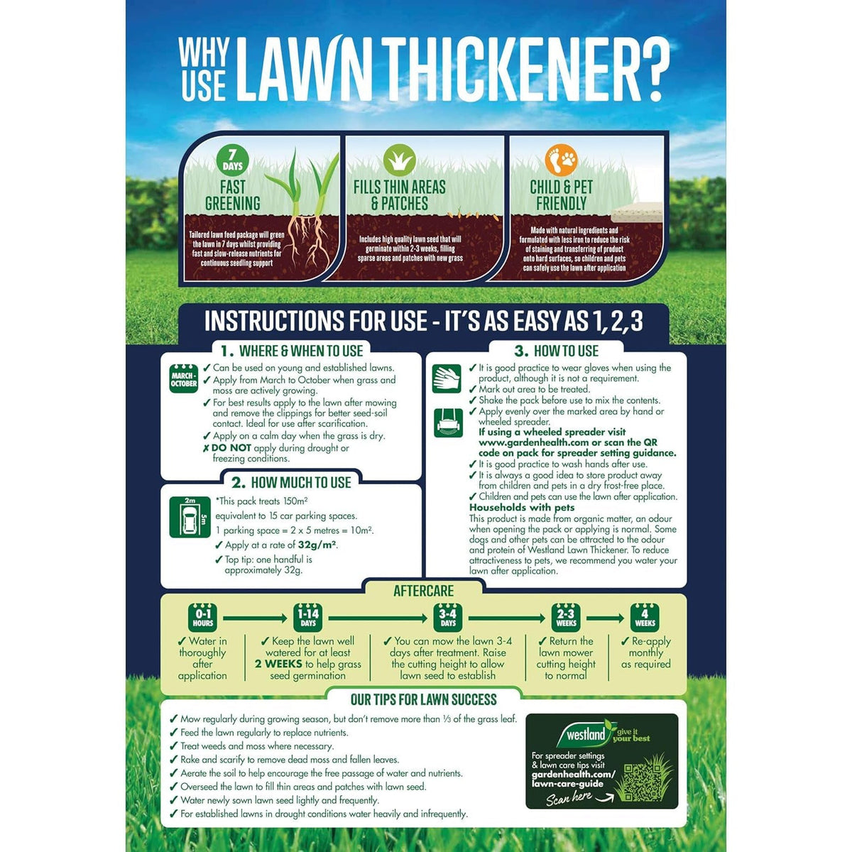 Westland Lawn Thickener Feed & Seed