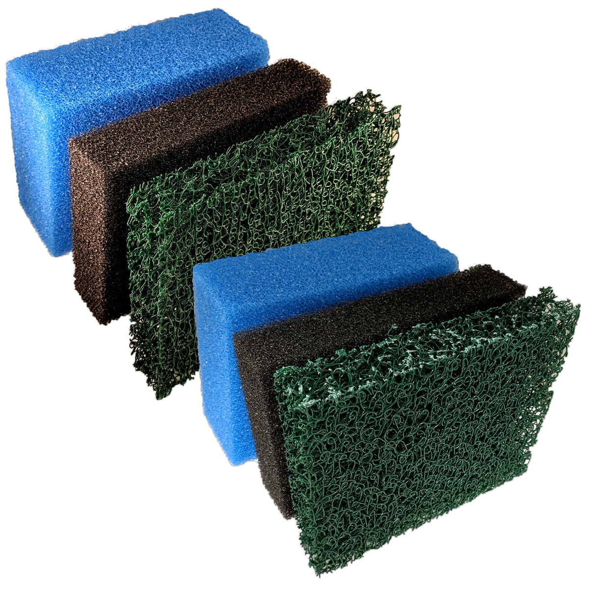MultiClear 5000/8000 Pond Filter Foam Set (3-Piece)