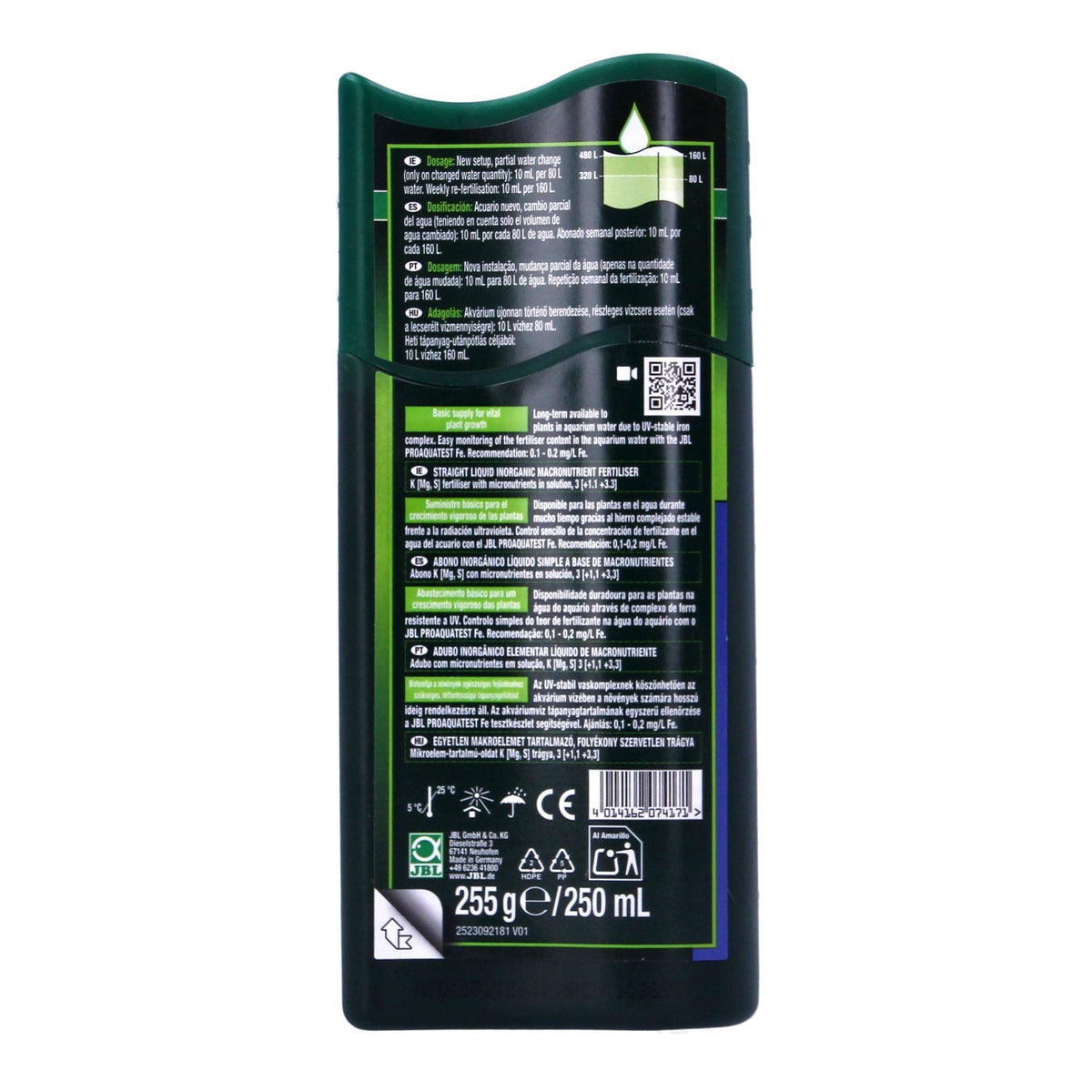 JBL Ferropol Liquid Plant Fertiliser for Freshwater Aquariums