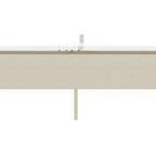 Retractable Replacement Pergola Canopy for 10' x 10' Pergola, White