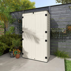 368 Gallon Waterproof Deck Box with Openable Top & Lockable Doors