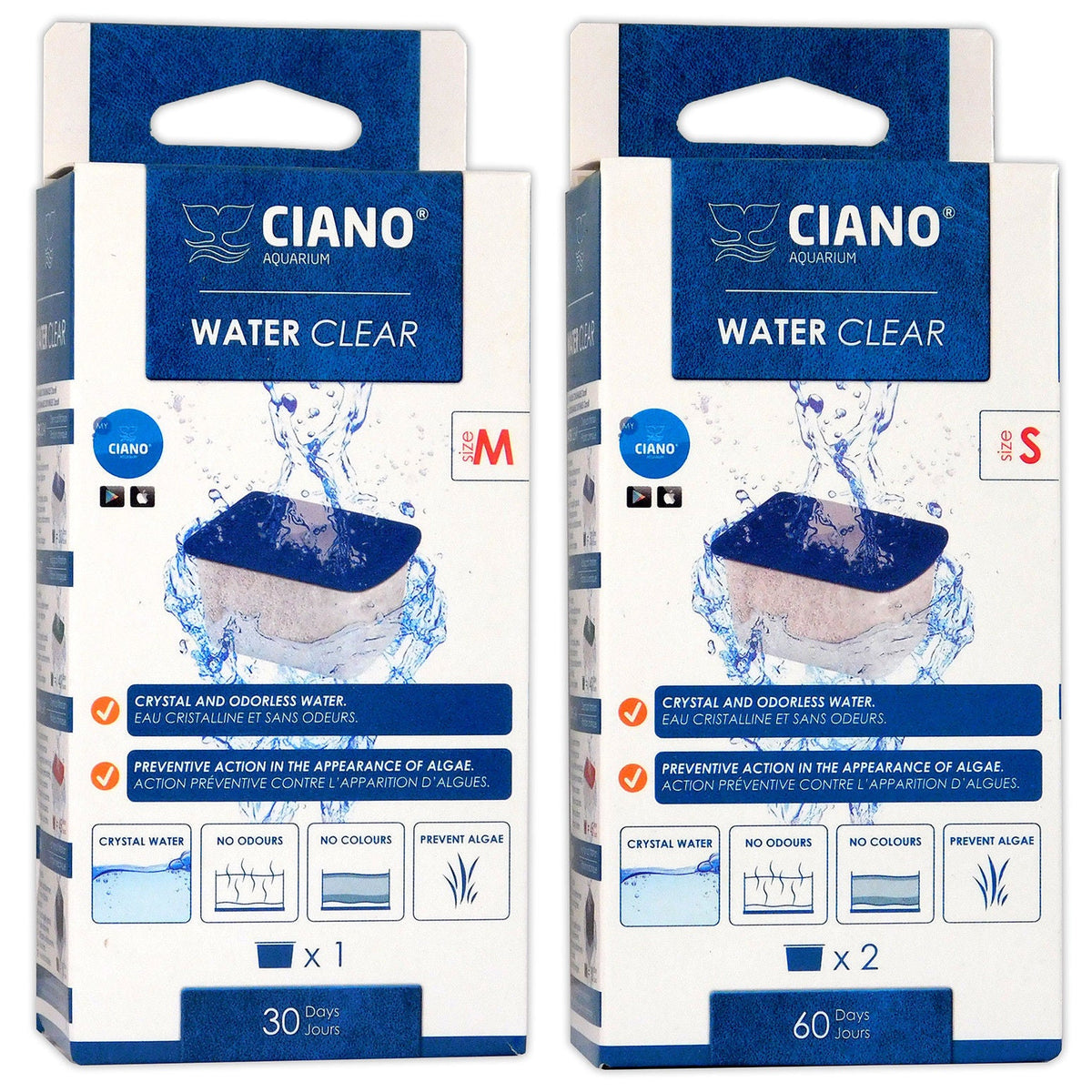 Ciano CF Water Clear Filter Media for CF20/40/80 Filters