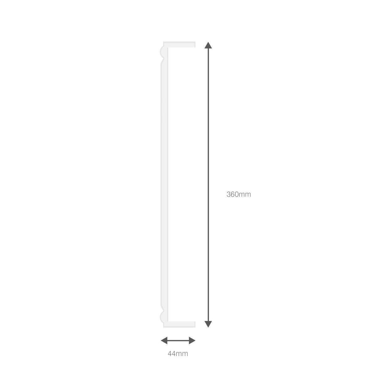 Ogee Fascia Board Joint Trim