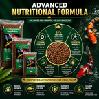 Aquacadabra Floating Premium Fish Food 5mm Pond Pellets