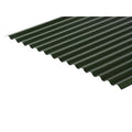 Cladco Corrugated 13/3 Profile PVC Plastisol Coated 0.5mm Metal Roof Sheet (Juniper Green) - All Sizes