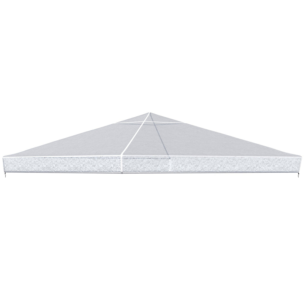 3 x 3 m Gazebo Protective Cover, Waterproof Cover for Gazebo, Canopy, and Tent