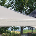 3 x 3 m Gazebo Protective Cover, Waterproof Cover for Gazebo, Canopy, and Tent