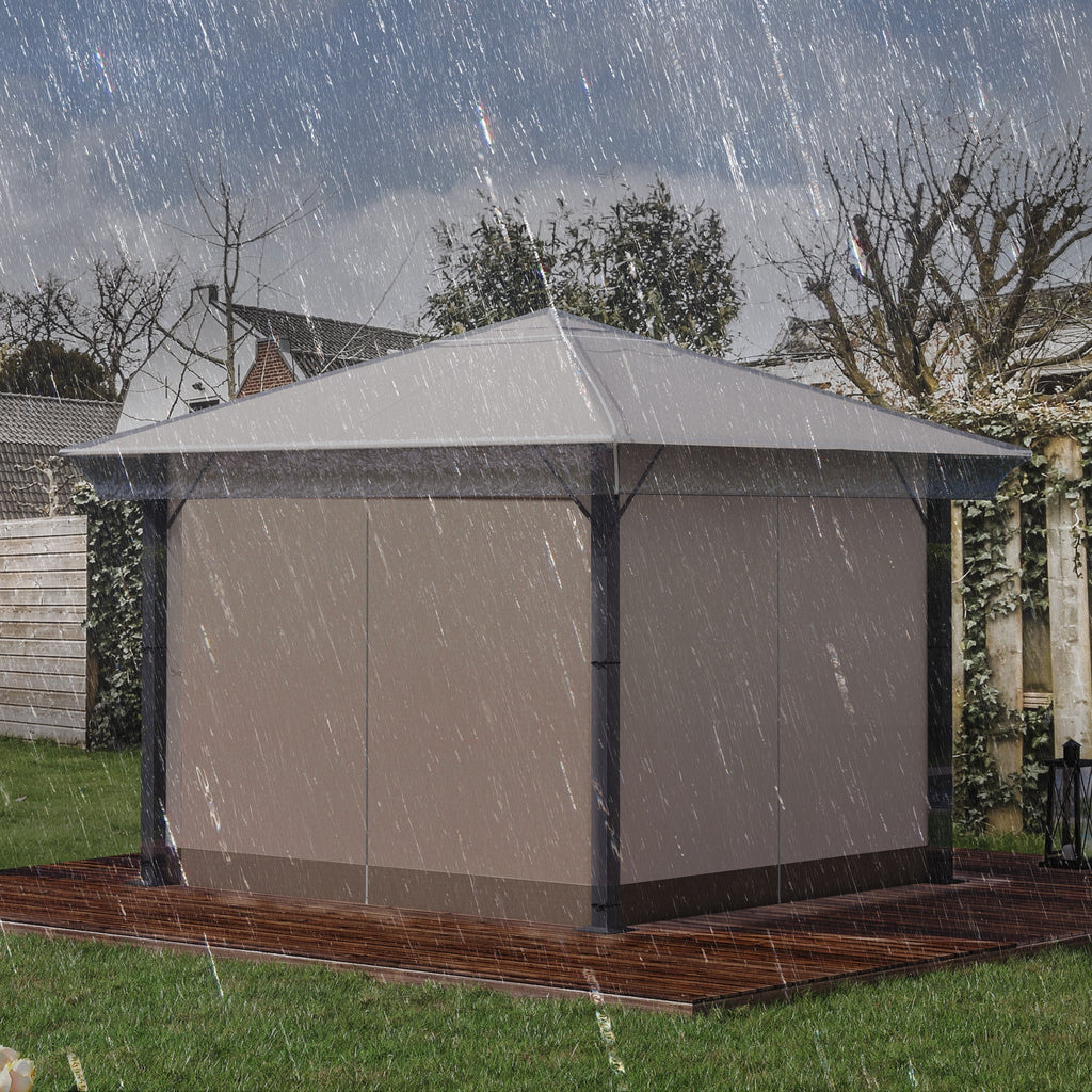 3 x 3 m Gazebo Protective Cover, Waterproof Cover for Gazebo, Canopy, and Tent