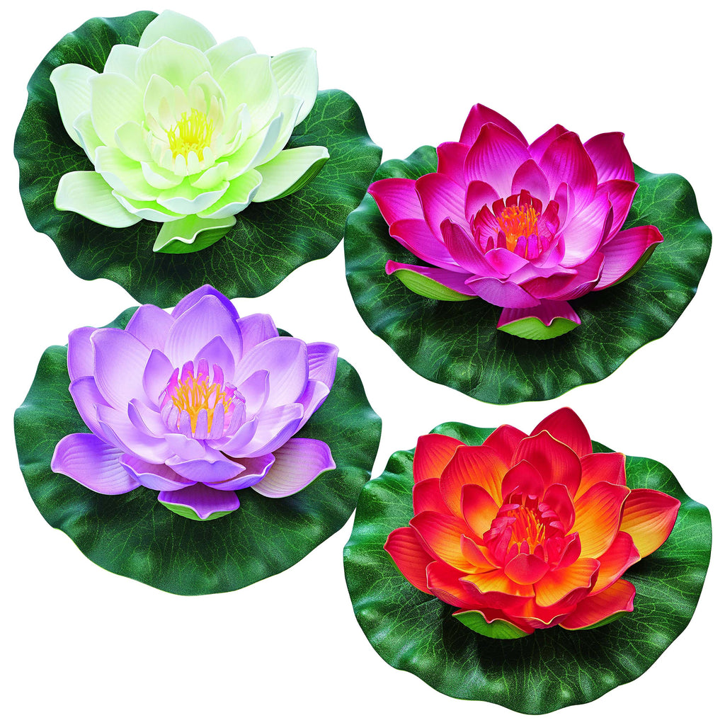 Pontec PondoLily Floating Lily Pads - 4 Colors, 17cm