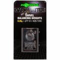 Korda Dark Matter Swivel Balancing Weights - Mixed Pack