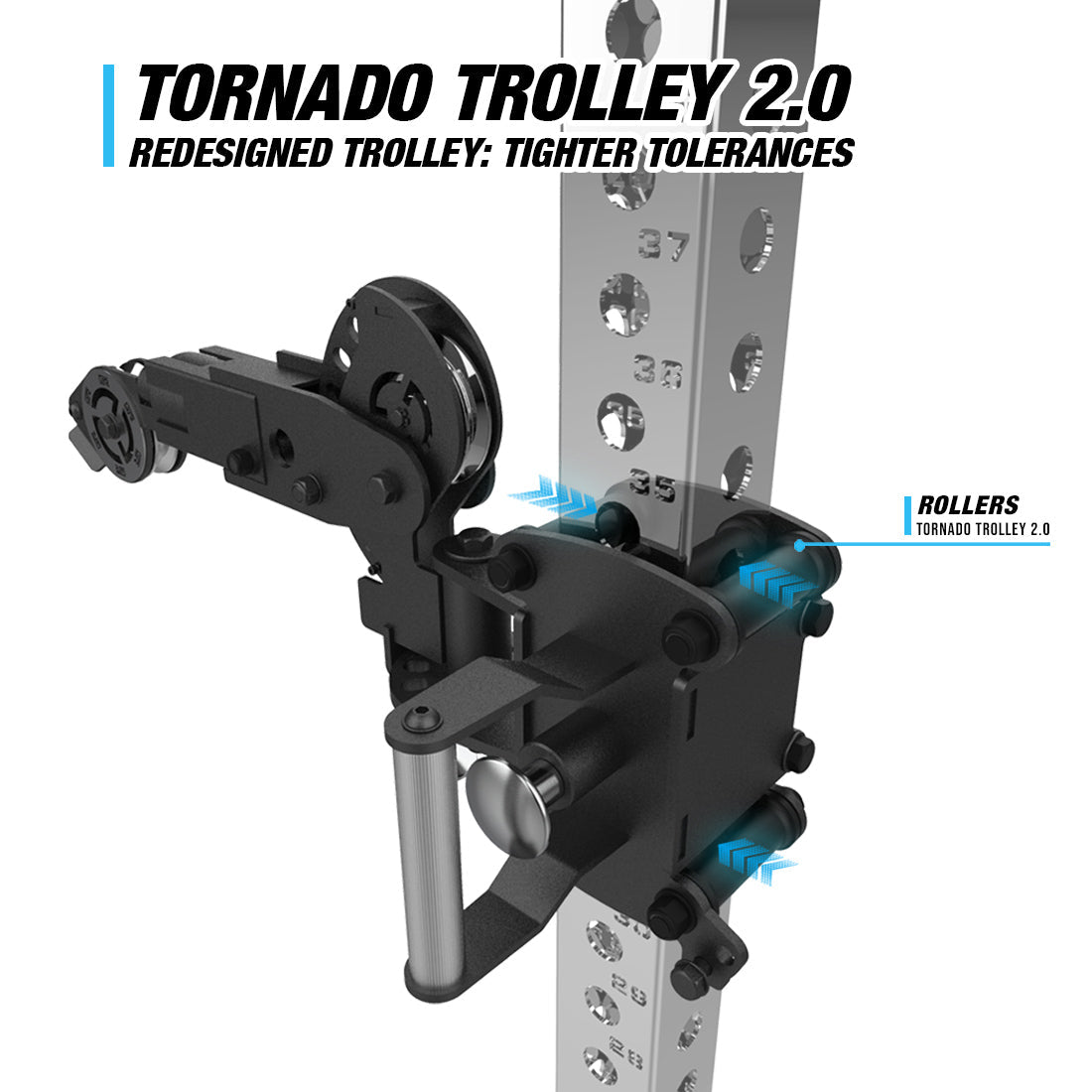 RX3 Tornado Compact Smith Machine Rack