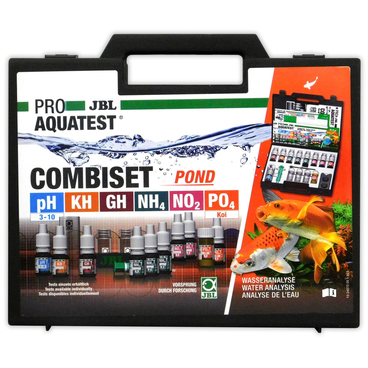 JBL ProAquaTest CombiSet Pond Water Test Kit