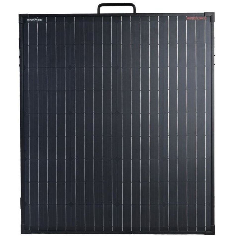 KickAss 12V 200W Super Thin Folding Portable Solar Panel with PWM Controller