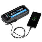 KickAss 12V, 1500A Portable Car Jump Starter with Power Bank - 3000A Peak