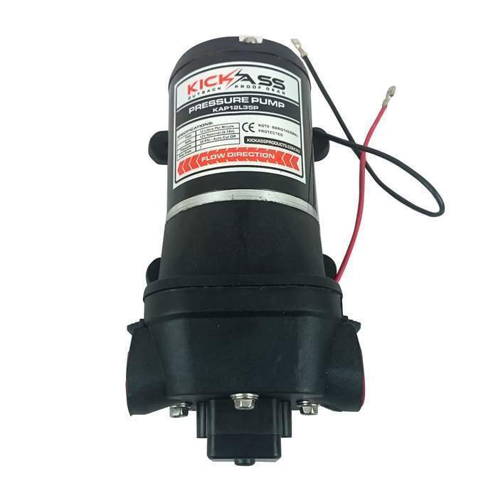 KickAss 12V Water Pump - Self Priming, 12L/minute