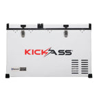 KickAss 75L Dual Zone Fridge + Fridge Slide Bundle