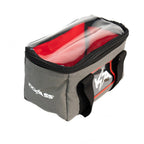 KickAss Canvas Clear Top Storage Bag with Soft Padded Lining - 25x13x15cm