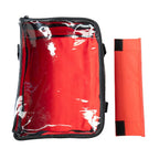 KickAss Canvas Clear Top Storage Bag with Soft Padded Lining - 45x32x15cm