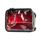 KickAss Canvas Clear Top Storage Bag with Soft Padded Lining - 20x25x15cm