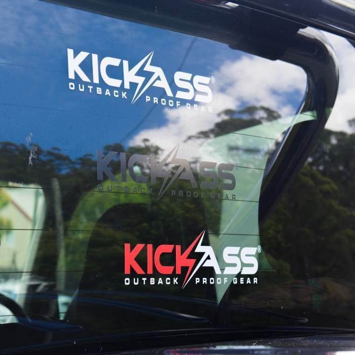 KickAss Decal Sticker Bundle - 3 Pack