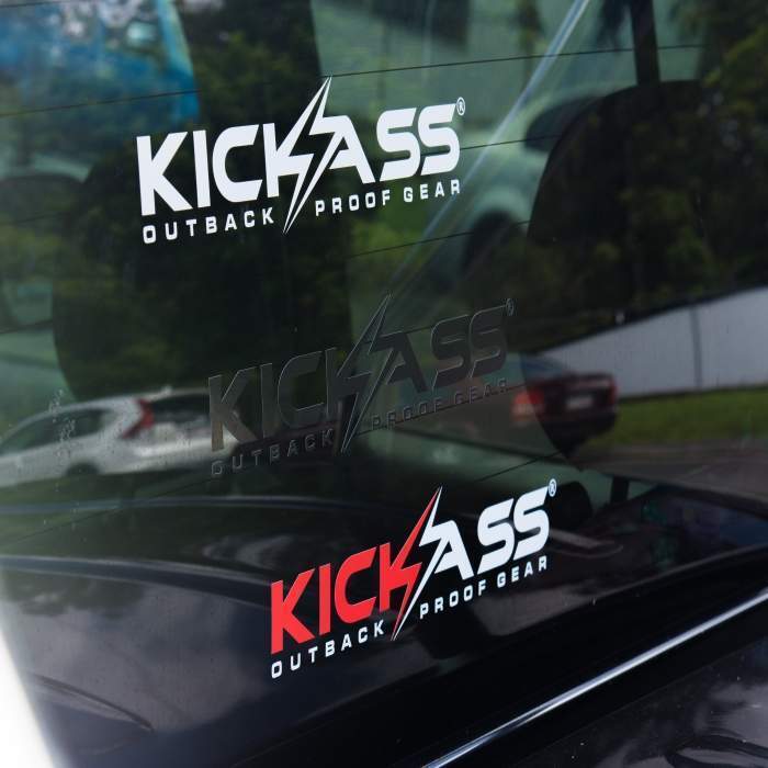 KickAss Decal Sticker Bundle - 3 Pack