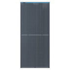 KickAss 12V 250W Fixed Solar Panel, Glass Roof Top