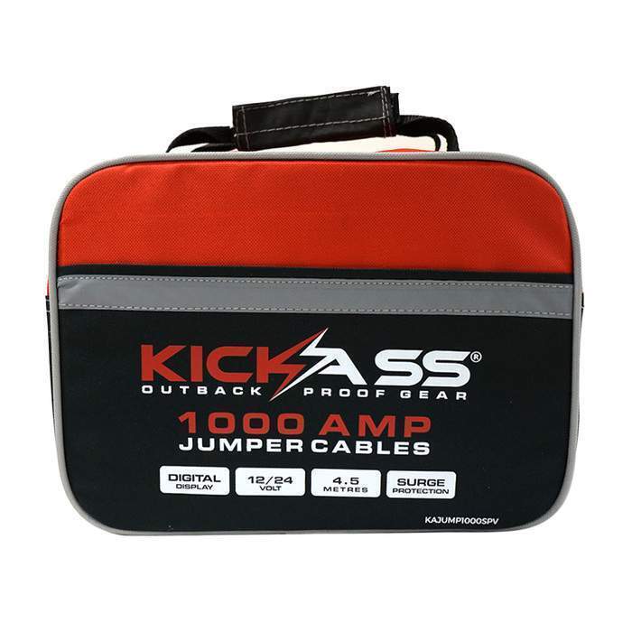 KickAss Extra Long Jumper Cables - 4.5m