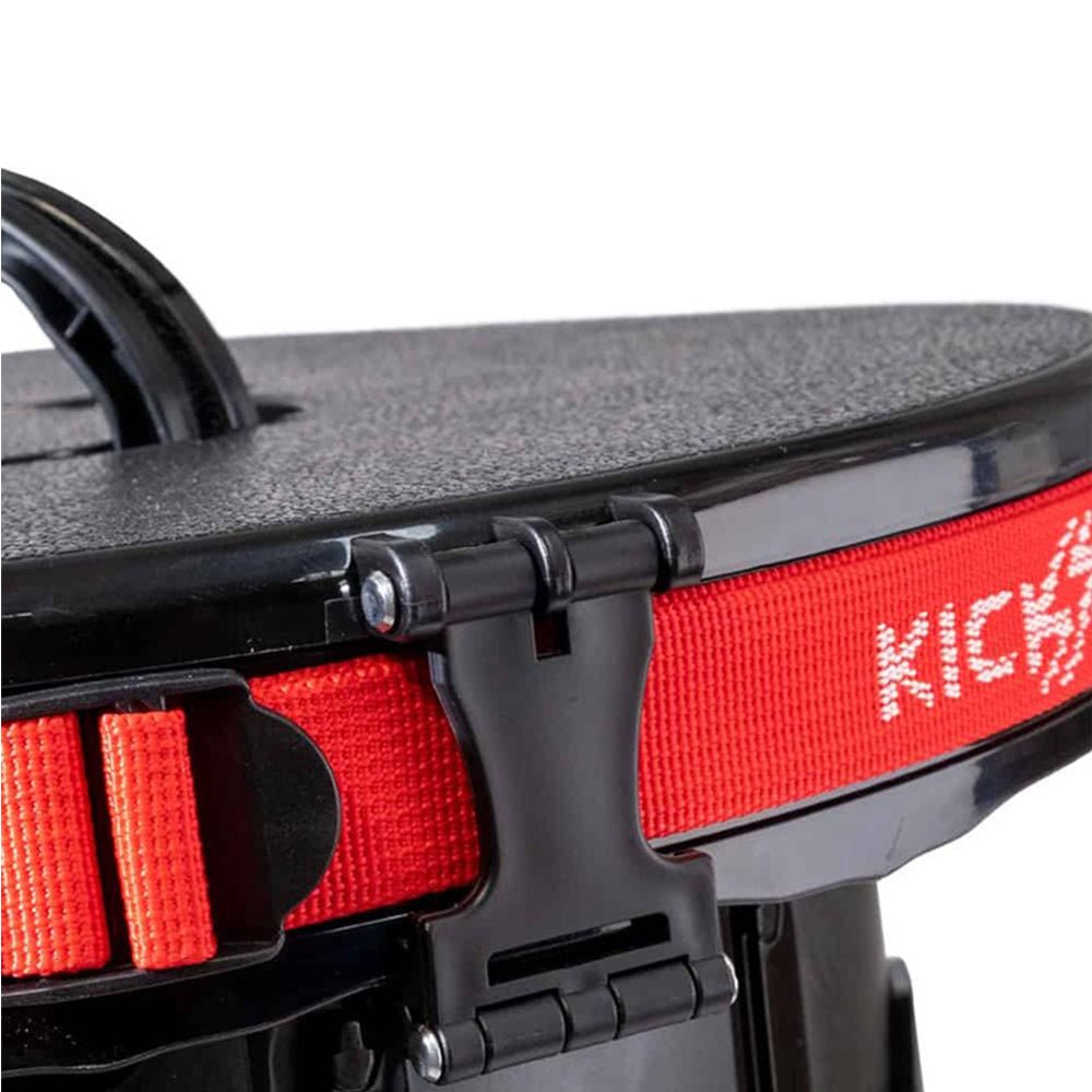 KickAss Large Portable Outdoor Pop Up Stool/Bin with Lid
