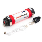 KickAss Rechargeable LED Torch with Power Bank - Small