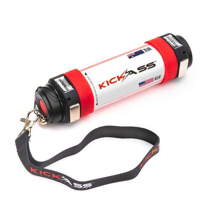 KickAss Rechargeable LED Torch with Power Bank - Small