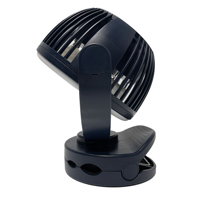 KickAss Portable Clip Fan with LED Light